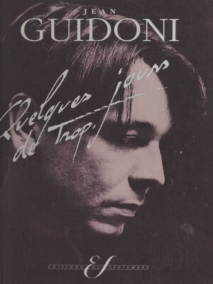 cover image of Quelques jours de trop
